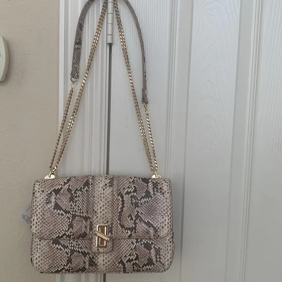 Brahmin Rosalie Beige Sandcastle Genuine Leather Crossbody - Picture 6 of 8